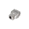 Kép 1/2 - Lanberg KSF5-2000 Cat5e FTP 180°-os szerszám nélkül szerelhető árnyékolt RJ45 Keystone jack
