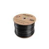 Kép 1/2 - Lanberg LCF5-21CU-0305-BK 305m Cat5e F/UTP AWG24 Fca PE árnyékolt fekete kültéri kábel