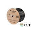 Kép 2/2 - Lanberg LCF5-21CU-0305-BK 305m Cat5e F/UTP AWG24 Fca PE árnyékolt fekete kültéri kábel