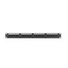 Kép 2/5 - Lanberg PPU5-1024-B 19"/1U 24port Cat5e UTP árnyékolatlan fekete patch panel