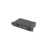 Kép 5/10 - Lanberg RSFE-8P-2GE-120 8x100Mbps PoE+ LAN 2xGbE LAN nem menedzselhető PoE switch