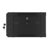 Kép 13/29 - Lanberg WF01-6404-10B 19" 4U SZÉL:600 MÉLY:450 MAG:290 lapraszerelt üvegajtós fekete fali rack szekrény