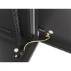 Kép 13/15 - Lanberg WF01-6409-00B 19" 9U SZÉL:600 MÉLY:450 MAG:512 lapraszerelt fémajtós fekete fali rack szekrény