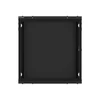Kép 10/15 - Lanberg WF01-6412-10B 19" 12U SZÉL:600 MÉLY:450 MAG:640 lapraszerelt üvegajtós fekete fali rack szekrény