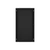 Kép 10/25 - Lanberg WF01-6622-10B 19" 22U SZÉL:600 MÉLY:600 MAG:1085 lapraszerelt üvegajtós fekete fali rack szekrény