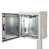 Kép 3/3 - Lande LN-SBO-IP5509U6045-LG SAFEbox 19" 9U 600x450 kültéri szürke fali rack szekrény