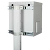 Kép 2/3 - Lande LN-SBO-IP5509U6060-LG SAFEbox 19" 9U 600x600 kültéri szürke fali rack szekrény