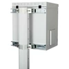 Kép 2/3 - Lande LN-SBO-IP5516U6060-LG SAFEbox 19" 16U 600x600 kültéri szürke fali rack szekrény