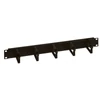 Kép 2/3 - Legrand 1U/19" Linkeo vizszintes rendező panel 5 x aluminium gyűrűs csavaros rögzítés átmenő kivágásokkal
