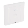 Kép 1/3 - Legrand 632794 Linkeo 1xRJ45 keystone port fogadására süllyesztett szerelvény