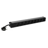 Kép 2/3 - Legrand 646821 19"/1U 16A KIM 9xSHK gyermekvédett jelzőlámpás elosztósor