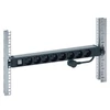 Kép 3/4 - Legrand 646823 19"/1U állapotjelzős kapcsolóval KIM 8xSHK gyermekvédett TÁP elosztósor