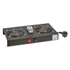Kép 2/4 - Legrand 646238 2 ventilátoros tetőventilátor+termosztát készlet Linkeo fali szekrényhez