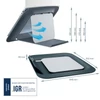 Kép 5/29 - Laptop állvány, LEITZ "Ergo Cosy", bársonyszürke