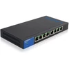 Kép 1/6 - Linksys SMB LGS108P 8port GbE LAN 4x POE+ port nem menedzselhető asztali Switch