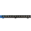 Kép 2/3 - Linksys SMB LGS116P 16port POE+ 10/100/1000Mbps LAN nem menedzselhető asztali Switch