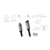 Kép 6/6 - Logilink CUA0105 50cm USB 3.2 Gen2 Type-C apa - anya kábel
