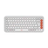 Kép 1/5 - Logitech 920-013072 POP Icon Keys US vezeték nélküli piszkosfehér/narancssárga billentyűzet