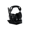 Kép 1/14 - Logitech A50 Gen 5 vezeték nélküli fekete headset + bázisállomás