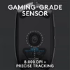Kép 8/21 - Logitech G203 Lightsync fekete gamer egér