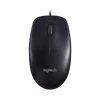 Kép 5/13 - Logitech M90 USB fekete egér