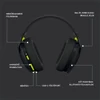 Kép 9/16 - Logitech G435 Lightspeed Wireless fekete gamer headset