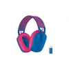 Kép 1/5 - Logitech G435 Lightspeed Wireless kék gamer headset + Logitech G Pro Hero Gaming USB egér