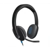 Fejhallgató, mikrofonnal, USB csatlakozás, LOGITECH 