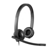 Kép 2/15 - Logitech H570e USB fekete headset