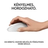 Kép 8/11 - Logitech M240 Silent Bluetooth fehér egér