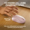 Kép 11/11 - Logitech M240 Silent Bluetooth rózsaszín egér