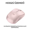 Kép 7/11 - Logitech M240 Silent Bluetooth rózsaszín egér