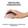 Kép 8/11 - Logitech M240 Silent Bluetooth rózsaszín egér