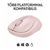 Kép 9/11 - Logitech M240 Silent Bluetooth rózsaszín egér