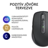 Kép 3/25 - Logitech MX Anywhere 3S vezeték nélküli fekete egér