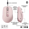 Kép 2/25 - Logitech MX Anywhere 3S vezeték nélküli rózsaszín egér