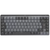 Kép 1/5 - Logitech MX Mechanical Mini Minimalist Illuminated UK grafitszürke vezeték nélküli billentyűzet