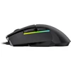 Lorgar Jetter 357 RGB fekete gamer egér