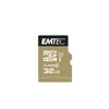 Kép 1/3 - Memóriakártya, microSDHC, 32GB, UHS-I/U1, 85/20 MB/s, adapter, EMTEC "Elite Gold"