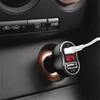 Kép 4/9 - MNC 55054BK Autós szivargyújtó adapter 2xUSB feszültségmérővel és árammérővel fekete