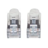Kép 2/2 - Manhattan Kábel - S/FTP Patch (RJ45 to RJ45, Cat6, 250Mhz, LSOH, 4 x 2 x AWG 28/7 réz, 3m, Szürke)