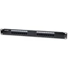 Kép 1/2 - Manhattan Patch panel - CAT5e UTP patch panel, 16 portos, 1U, Fekete