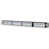 Kép 2/2 - Manhattan Patch panel - CAT5e UTP patch panel, 24 portos, 1U, Fekete