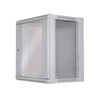 Kép 1/3 - Manhattan Rackszekrény - 19" fali kivitel (12U, 635 (h) x 570 (w) x 450 (d) mm, Flatpack, Szürke)