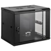 Kép 2/2 - Manhattan Rackszekrény - 19" fali kivitel (9U, 500 (h) x 600 (w) x 450 (d) mm, Összeszerelt, Fekete)