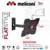 Meliconi FlatStyle ER200 dönthető, forgatható karos VESA 200 TV fali konzol