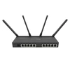 Kép 1/8 - MikroTik RB4011IGS+5HACQ2HND-IN 10port GbE LAN, 1xSFP+ port, 2,4GHz & 5GHz 802.11ac wireless külső antennával