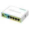 Kép 2/4 - MikroTik hEX PoE lite RB750UPr2 L4 64MB 5x FE PoE port router