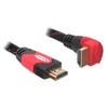 Kép 2/2 - DeLock Cable High Speed HDMI with Ethernet – HDMI A male > HDMI A male angled 4K 5m