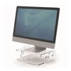 Kép 3/4 - Monitorállvány, állítható, FELLOWES "Clarity™, átlátszó